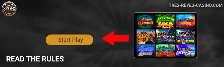 Wide Variety of Slots at Tres reyes casino